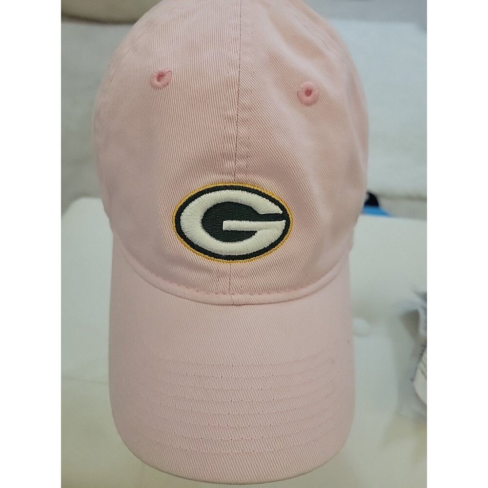 Green Bay Packers Women Pink  Adjustable Cap Hat NFL Reebok READ & SEE